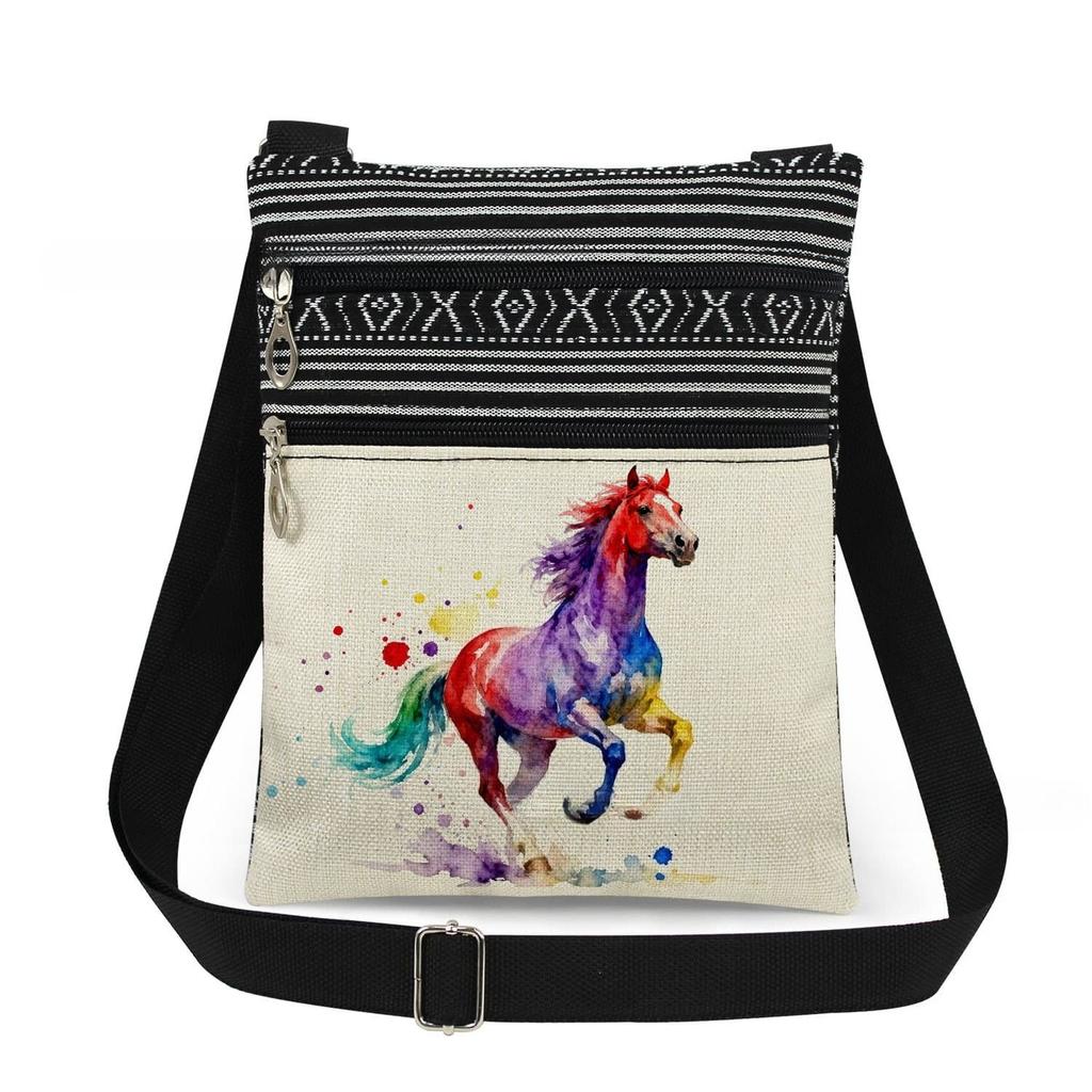 Women's Crossbody Bag Oil Painting Creative Shoulder Bag