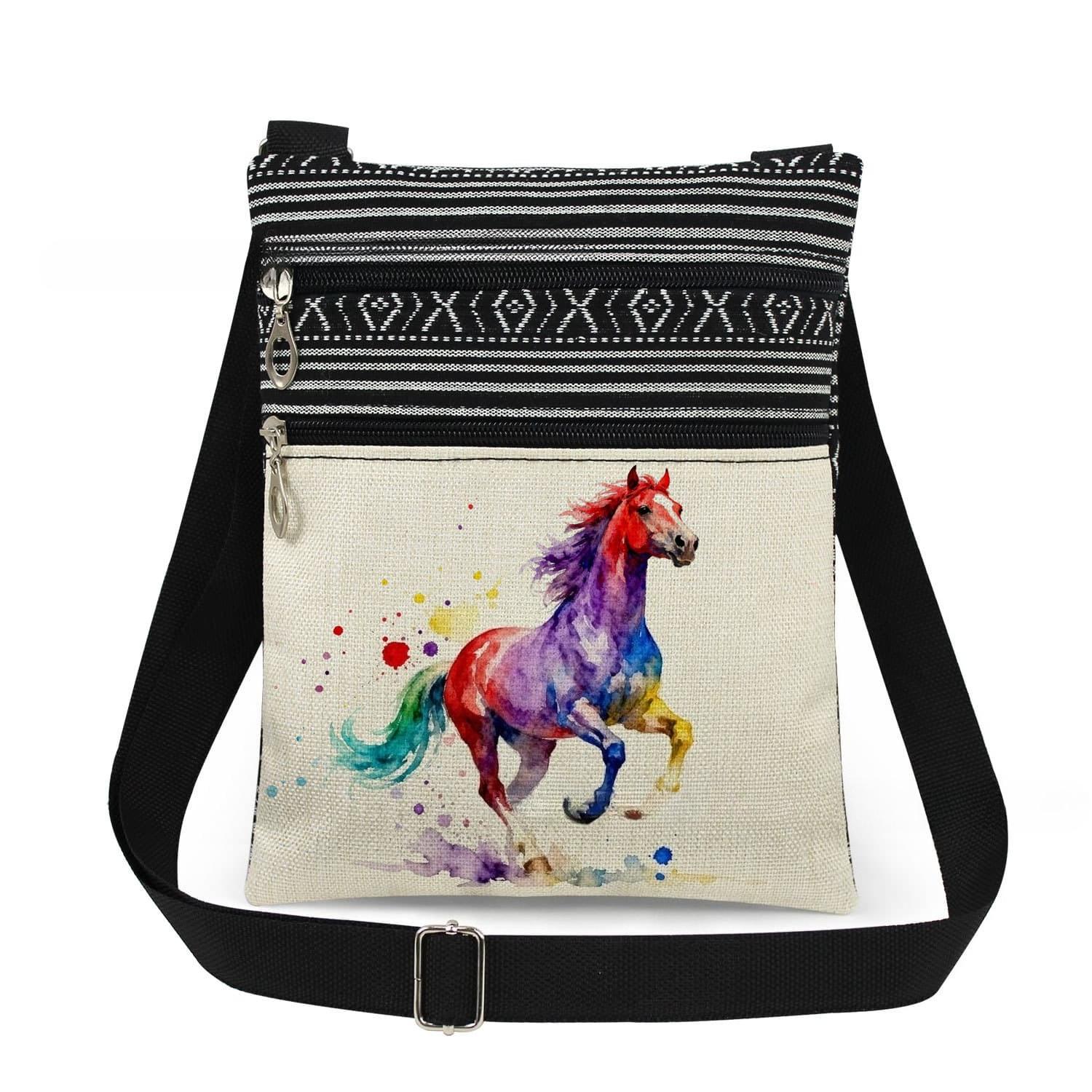 Женская сумка через плечо, креативная сумка на плечо с масляной живописью xkk2735