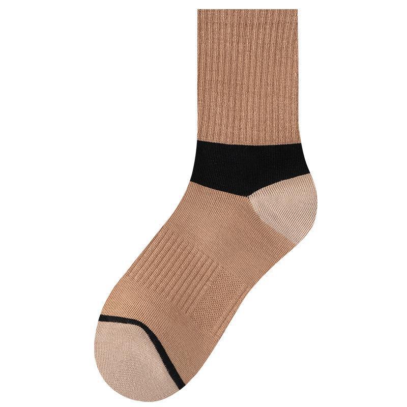 Herren Herbst/Winter Mittelrohr Verdickte Deodorant Schweißabsorbierend Atmungsaktiv Sport Trend Lange Socken
