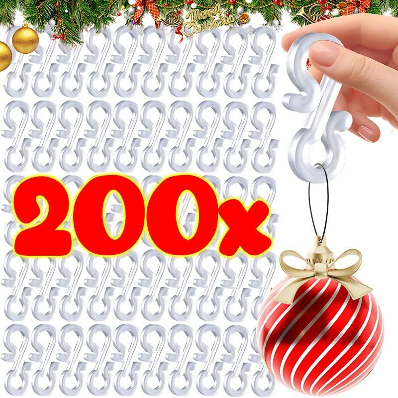 Wholesale Christmas Lights Clips Plastic Gutter Hooks for Outdoor Icicle Fairy String Lights Clips Fasteners Wedding Decorations