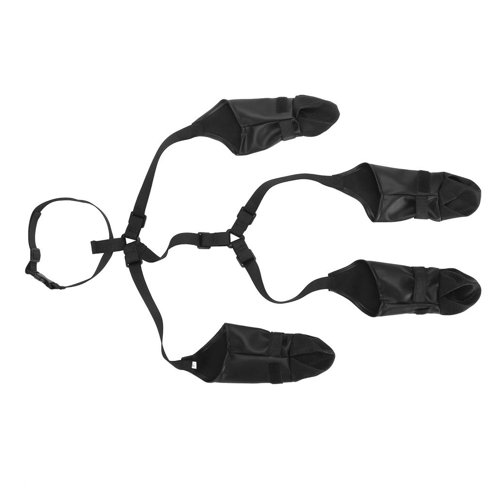 Hundestøvler Leggings Komfortable Justerbare Vanntette Hundesko Hundestøvler med Leggings for Vinter