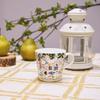 NARUMI Anna Emilia to Green Floral Cute Nordic Gift Mug, 340cc, "Time Relax" Design, Design, Large, Microwave-Safe, Dishwasher-Safe, Boxed,