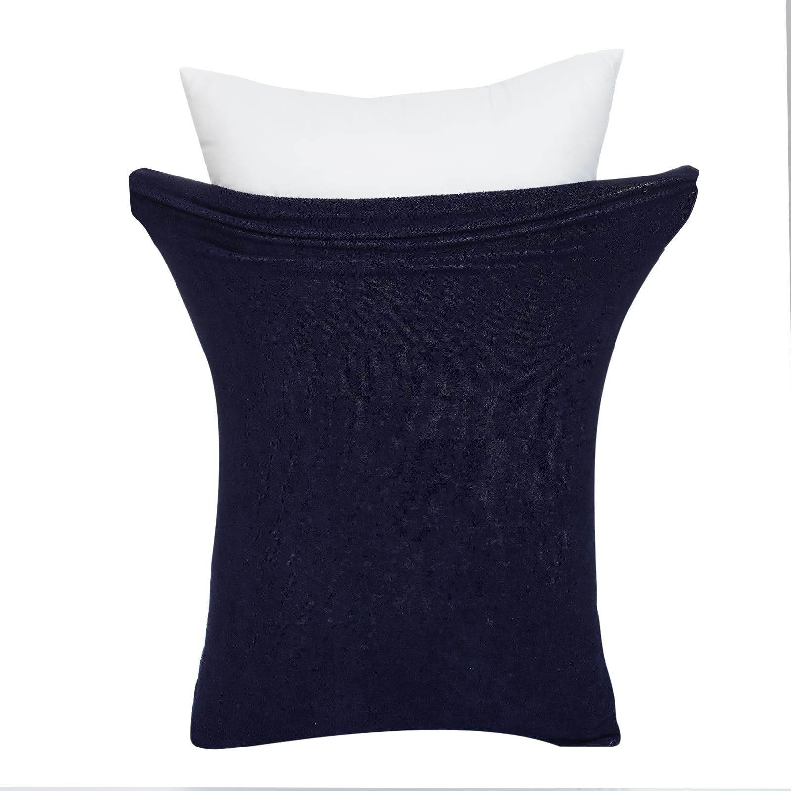 

Качественная натуральная 3D Подушка Толстая Все Подушки Подушка Конверт Запах Нежная текстура, как полотенце [Высокий 100% хлопок, эластичный] чехол, Полотенце, Распределяющий, тёмно-синий