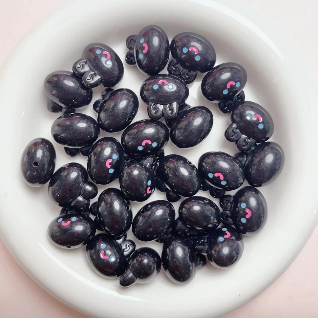 DW53 5Pcs 20mm Acrylic Animal Bead Cartoon Minimalist Bunny Eads Handmade Necklace Bracelet DIYmaterial Jewelry Accessories