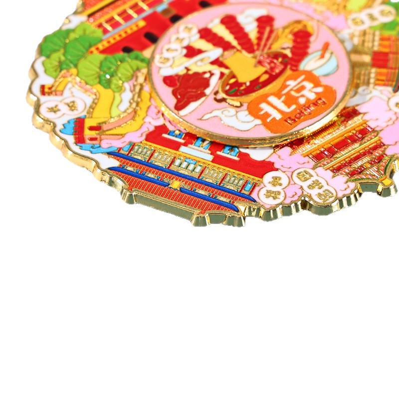 Beijing Scenic Refrigerator Magnet: Forbidden City Cultural Souvenir