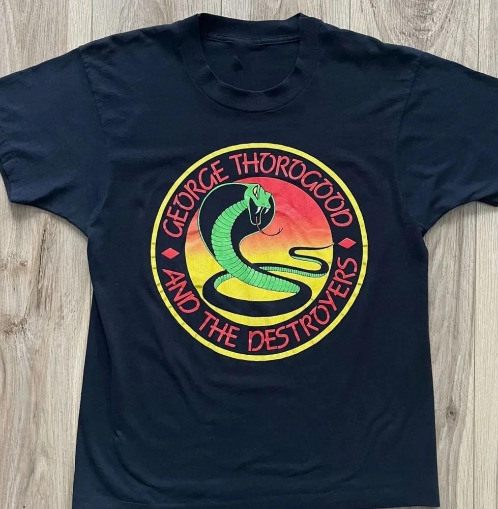

Logo George Thorogood and the Destroyers Tour Shirt Black Unisex S-5XL BL1564 Unisex T-Shirt M