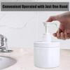 Lotion Pump Bottle Large Capacity Empty Shampoo Sub-Bottling Plastic Pump Head Shower Cosmetic Container Travel Accessories