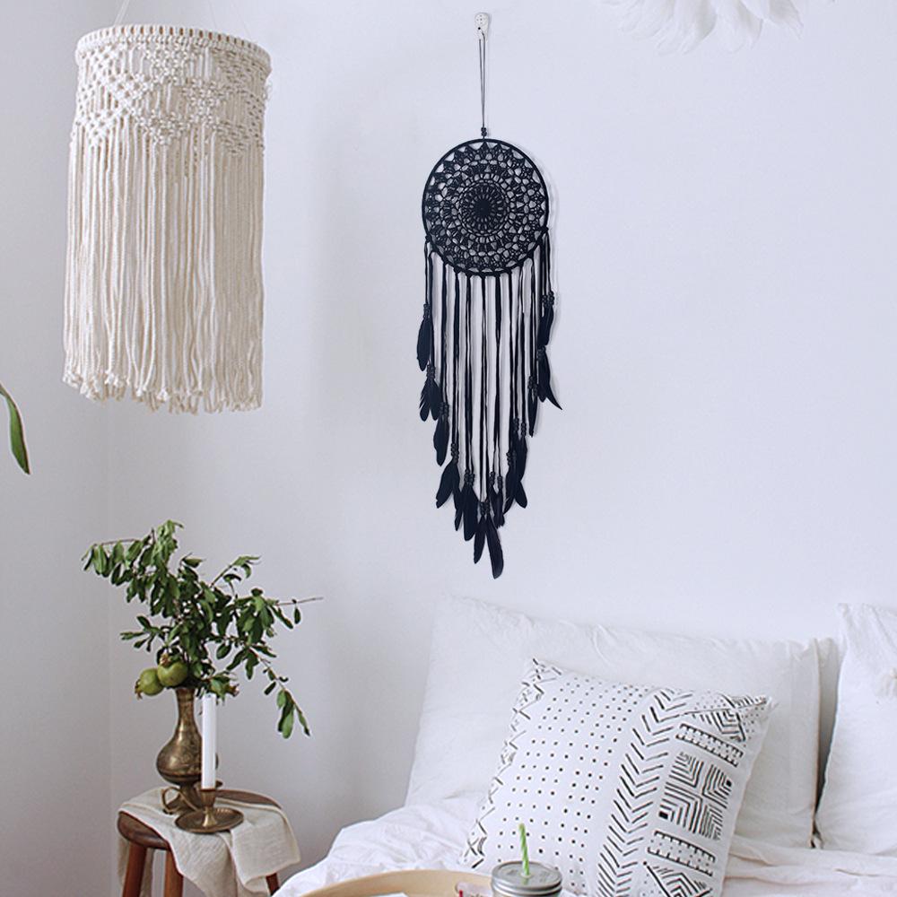 Nordic Pure White Knife Dream Catcher Wall Hanging Decor Ornament