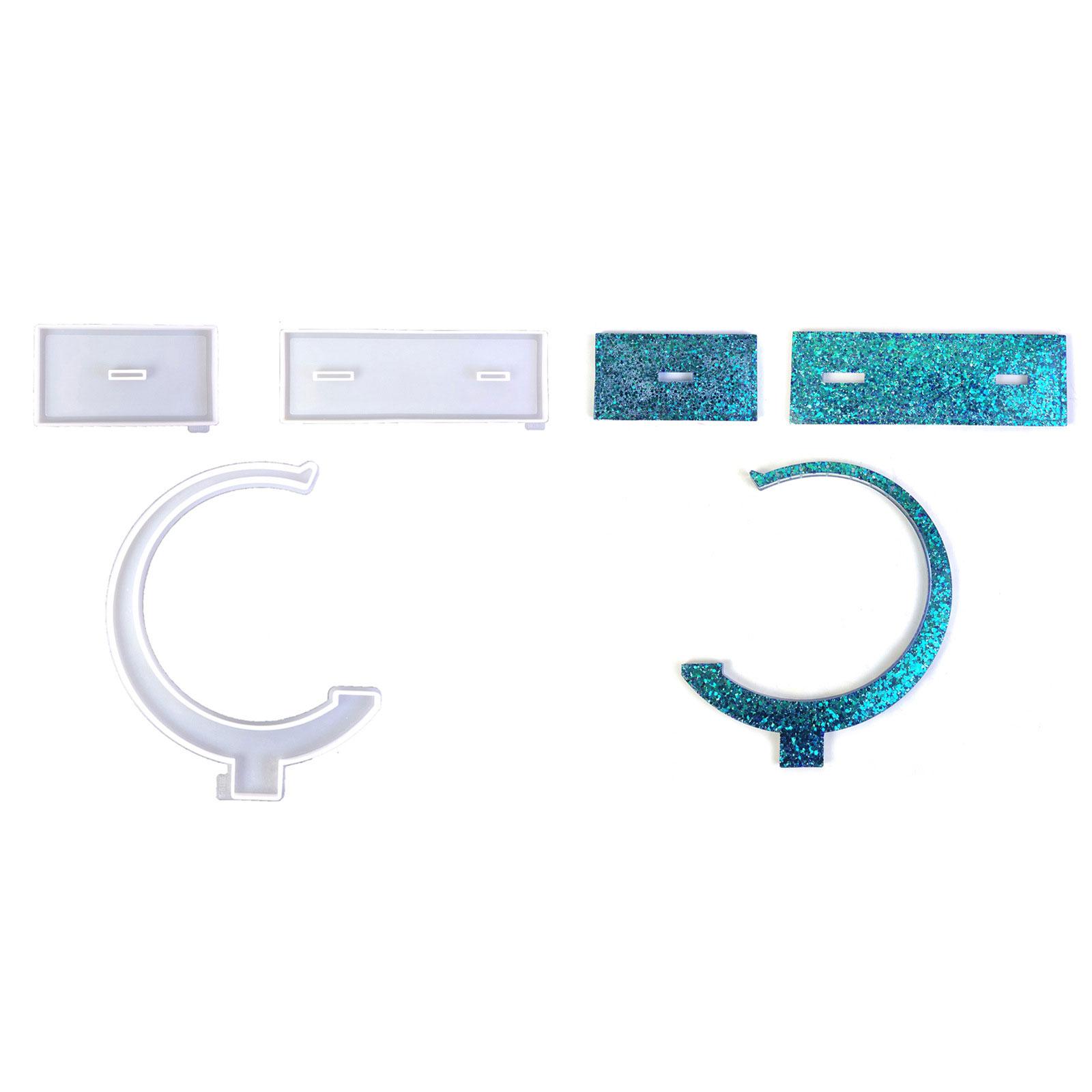 

Красота держатель ювелирных изделий эпоксидная смола силиконовая литейная форма подставка для сережек дисплей формы для хранения ювелирных изделий стойка вешалки