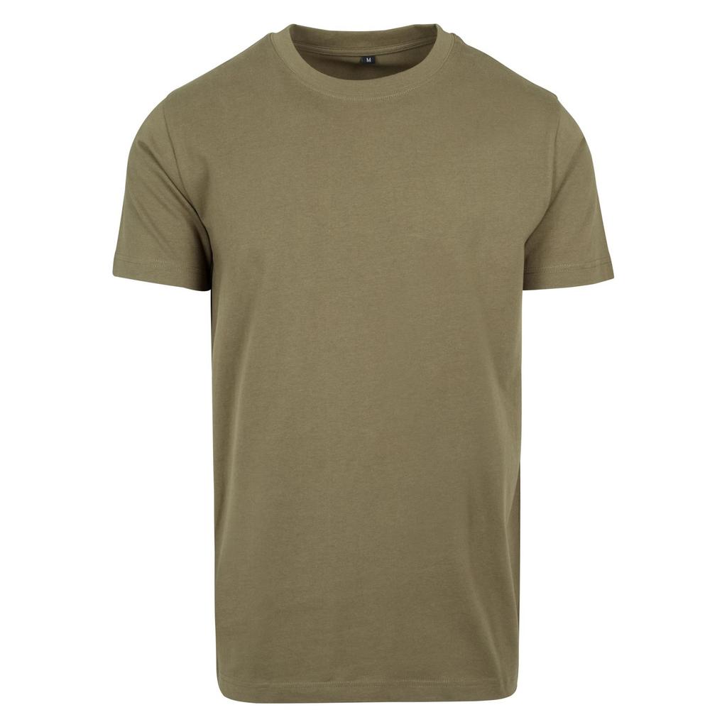 Bouw Je Merk Unisex Volwassen Katoenen T-shirt met Ronde Hals