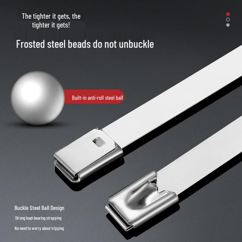 304 Stainless Steel Self-Locking Cable Ties