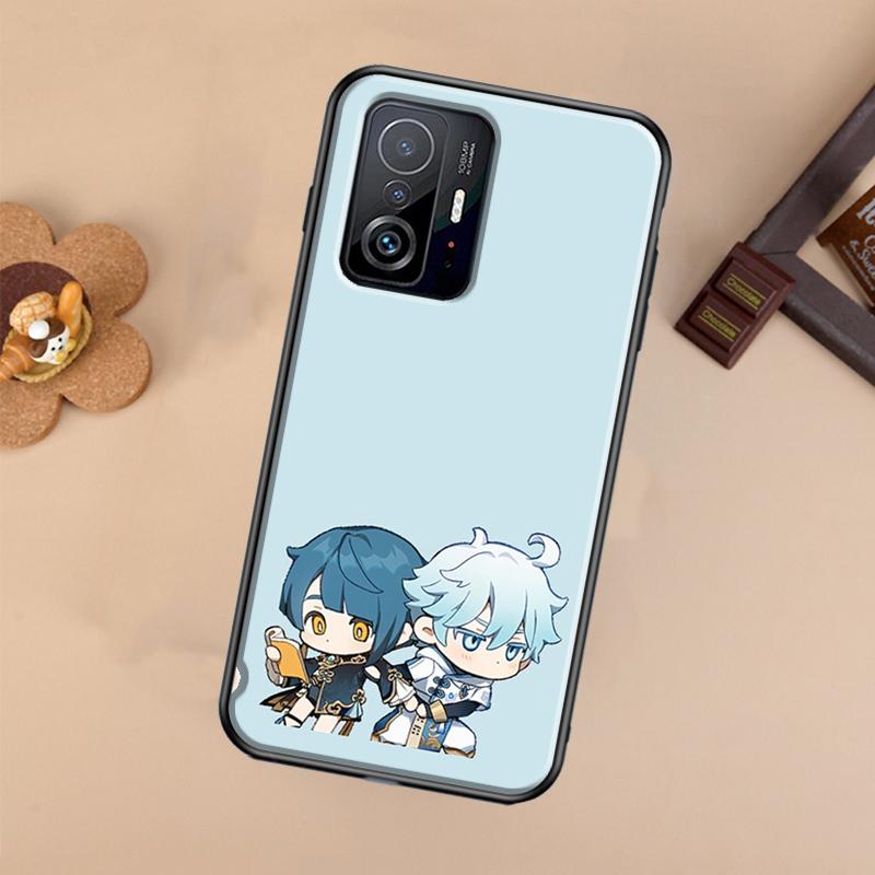 Chongyun Genshin Impact Case For Xiaomi POCO X7 X6 Pro X3 X5 M6 F3 F5 F6 Pro 11T 12T 13T 14T Pro 13 14 Ultra Cover