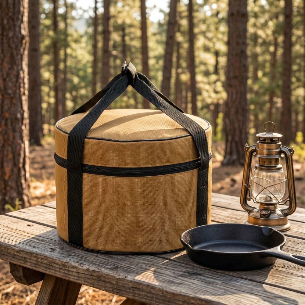 Oxford Cloth Camping Cooker Organizer Waterproof Tableware Carrying Bag Picnic Storage Bag  Picnics