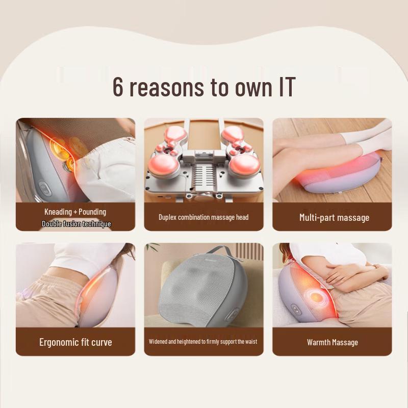 WayourCare ST-1205 Waist and Back Massager CN plug (adapter included)