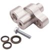 Aluminum Billet A/C Block Off Kit For Rear Air In for 2000-13 Chevy Suburban GMC