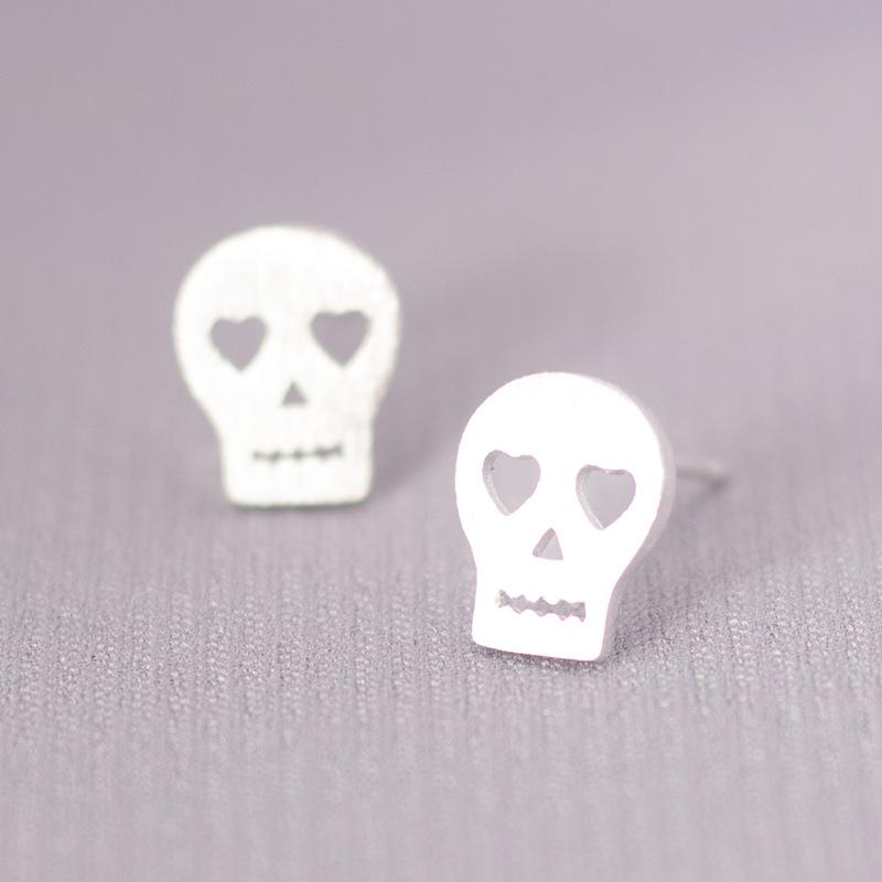 Ohrstecker mit s925 Silbernadel im koreanischen Stil für Damen – Minimalistisches & Persönlichkeitsdesign