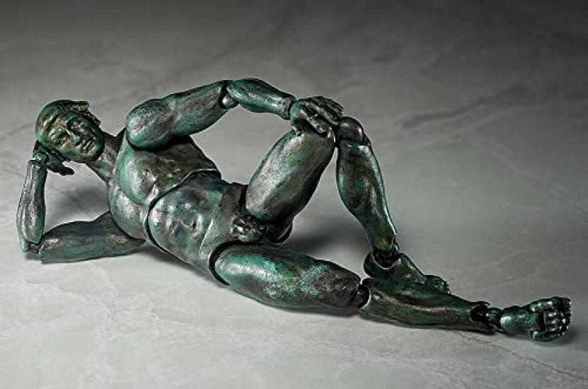 Figma The Thinker from The Table Museum, Non-scale ABS & PVC Pre-painted Action Figure, Third Resale