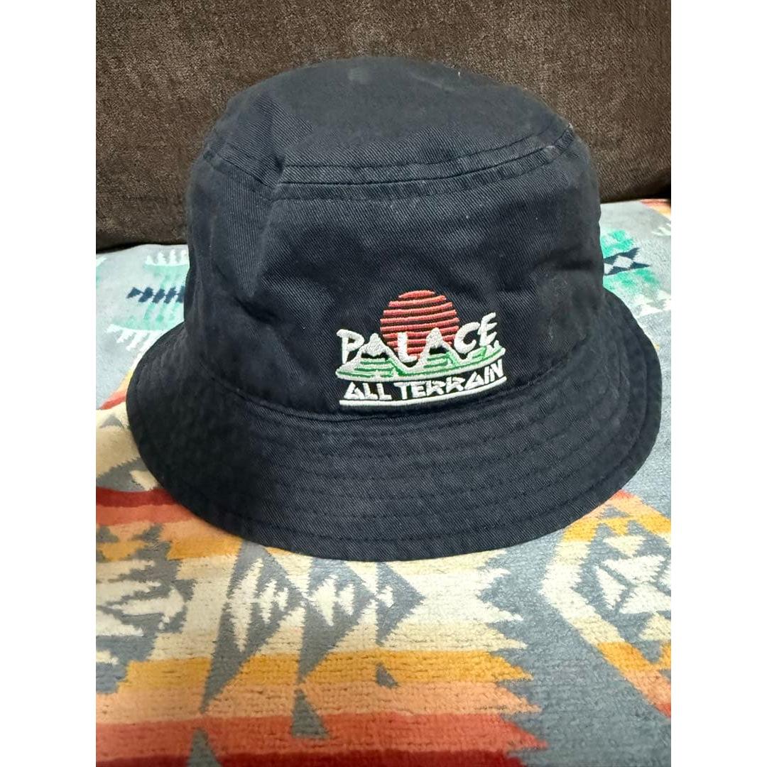 Used PALACE ALL TERRAIN bucket hat black