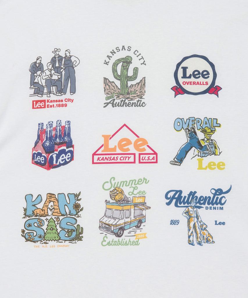 LEE Archive Graphic T-Shirt White