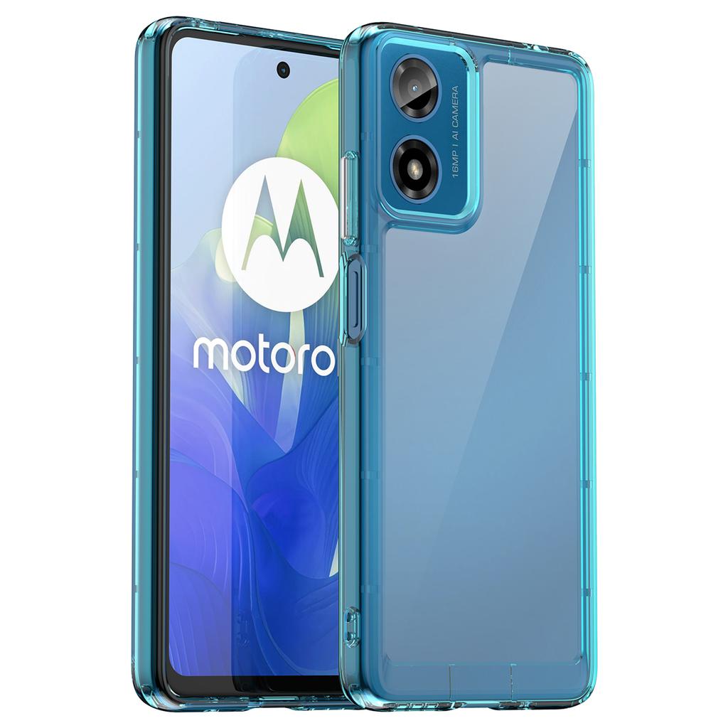 For Motorola Moto E14 4G/G04 4G/G04s 4G/G24 4G Case TPU+Acrylic Drop-Proof Phone Back Cover