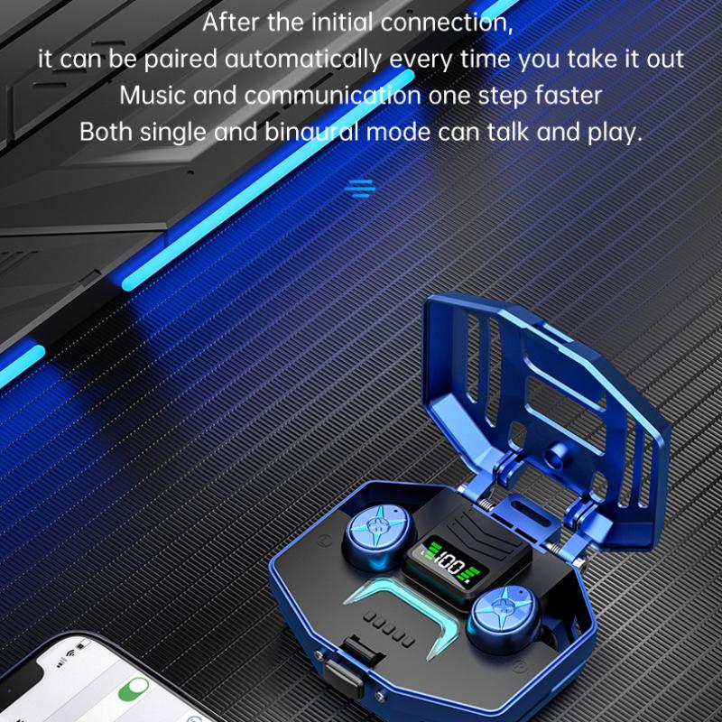 Nový produkt Mechanical Metal Sense TWS Noise Reduction Delay Bezdrátová Bluetooth 5.3 sluchátka