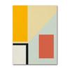 Art Pictures for Living Room Decorative Poster Modern Nordic Decoration Home Canvas Painting Geometric Yellow Abstract Wall