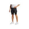 adidas Solid Color Mid-Rise Straight Leg Sports Shorts Men Shorts Black IB3466