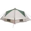 Teepee Tent for 8 People Green and White 490 x 410 x 210 cm