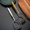 Ruhan Stainless Steel Manual Food Masher with Gourd Handle