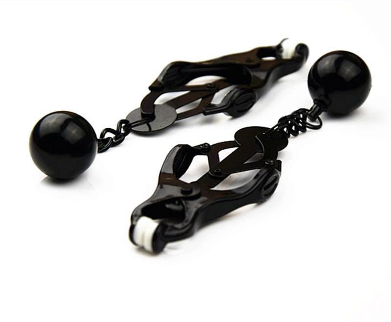 Breast-Fed Sex Toy Nipple Clamps Metal Chain Adjustable Breast Labia Clips Clit Exotic Sex Toys for Couple Flirting BDSM Tools