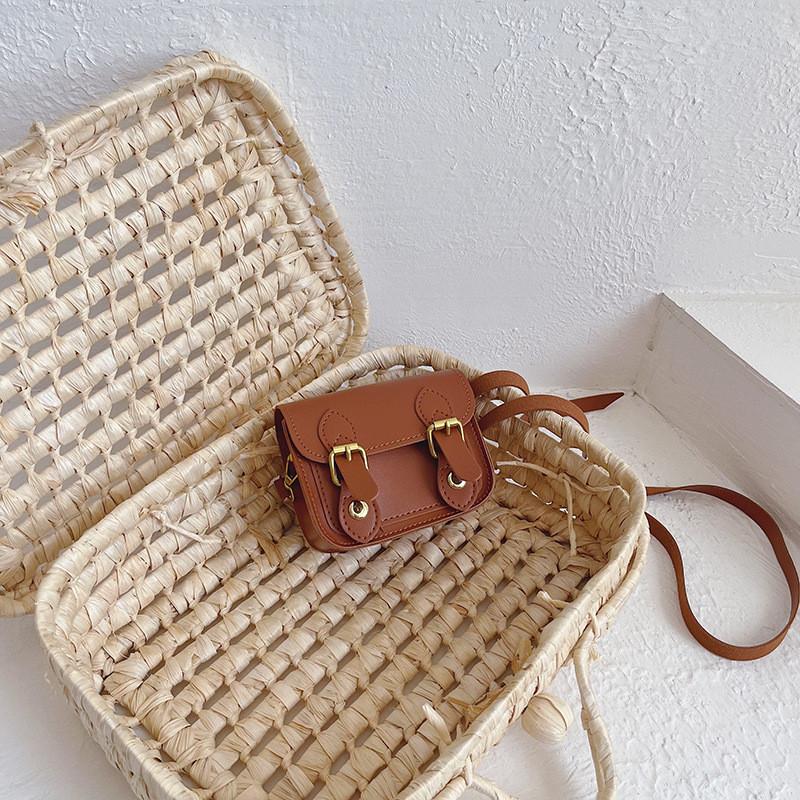 Trendy Mini Crossbody Bag For Girls Stylish Retro Design Perfect For Children Accessories