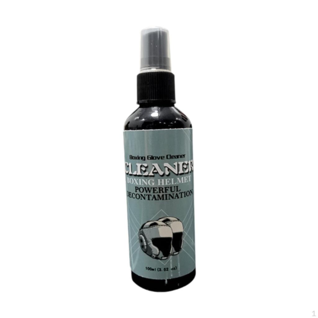 Boxing Helmet Cleaner Spray Eliminates Residue Lightweight Portable Compact Gear