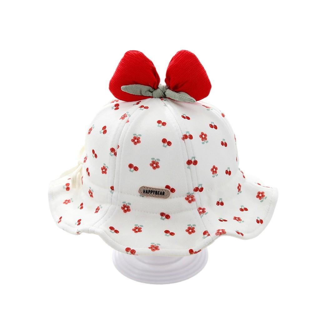 Baby Girl Sun Hat With Wide Brim Cotton Sunshade For Baby Girls Sun Protection