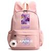 Anime Cute K-Pop Printed Backpack Student Teenager Bookbag for Boy Girl Schoolbag Kid Gift Women Large Capacity Travel Bag Mochila