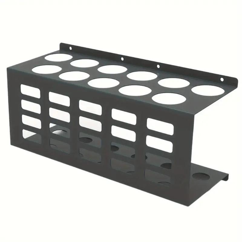 Space Saving Compacts Wall Mounted Metal Tool Organizers Rack Sturdy Construction for Easy Installation in Garage Workshop 1