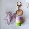 Neuer Kuchen Schlüsselanhänger Mode Auto Schlüsselanhänger Damen Tasche Anhänger Zubehör Frankreich Kuchen Macarons mit Eiffelturm Schlüsselanhänger Geschenk Schmuck