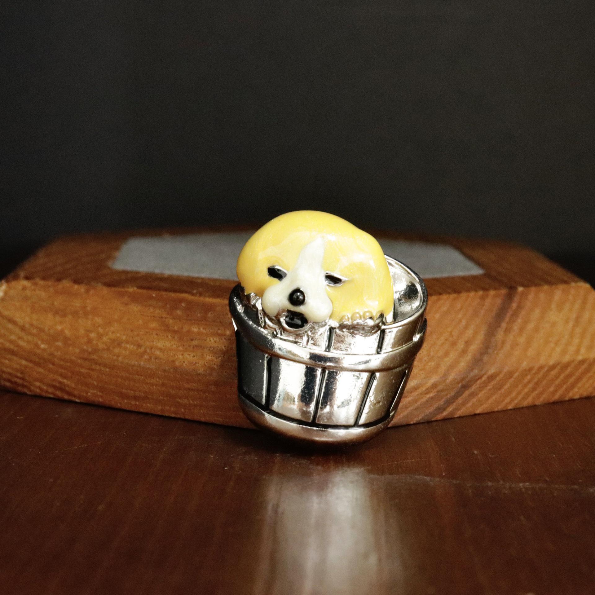 Adorable Cartoon Animal Drip Glaze Brooch – Stylish, Versatile Accessories