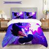Dragon Ball Fighterz Saiyan Power Unleashed Threepiece Set 1 Duvet Cover 2 Pillowcase Without Core 2Dflat Christmas Birthday Gift