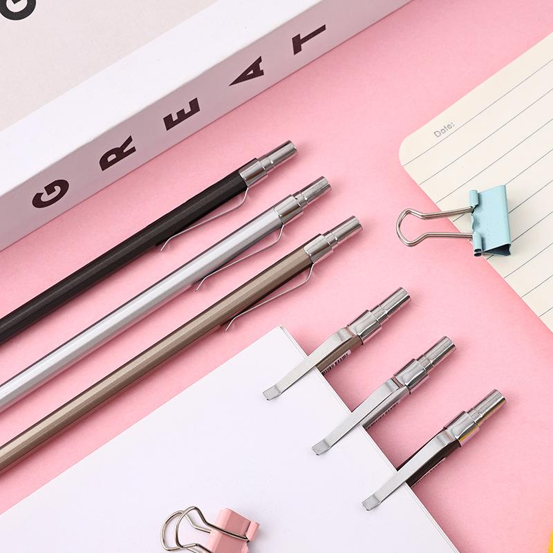 1/3/6/12 PCS hnací tužka Studentské psací potřeby 0,5 mm kancelářská tužka