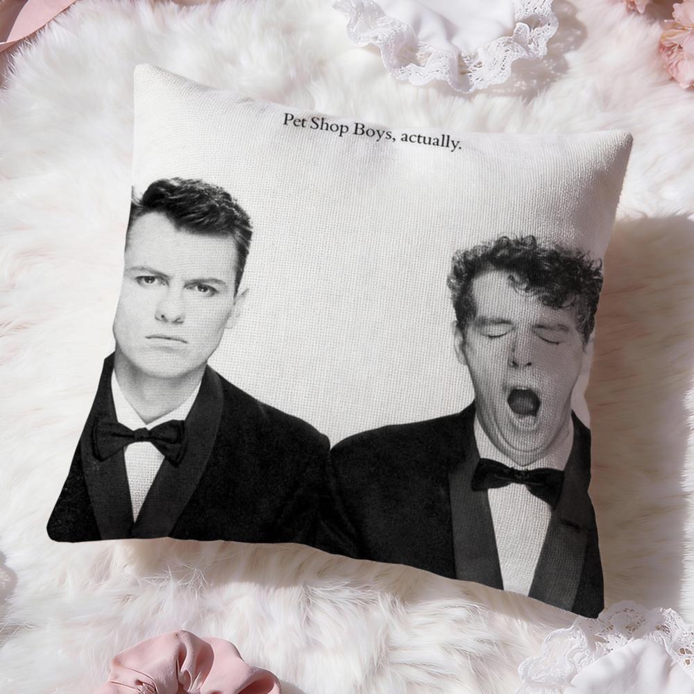 band Pet Shop BoysS Cushion Cover Premium Comfort Reversible Pillow Cove -Two in One Design for Any Room & Car Interior