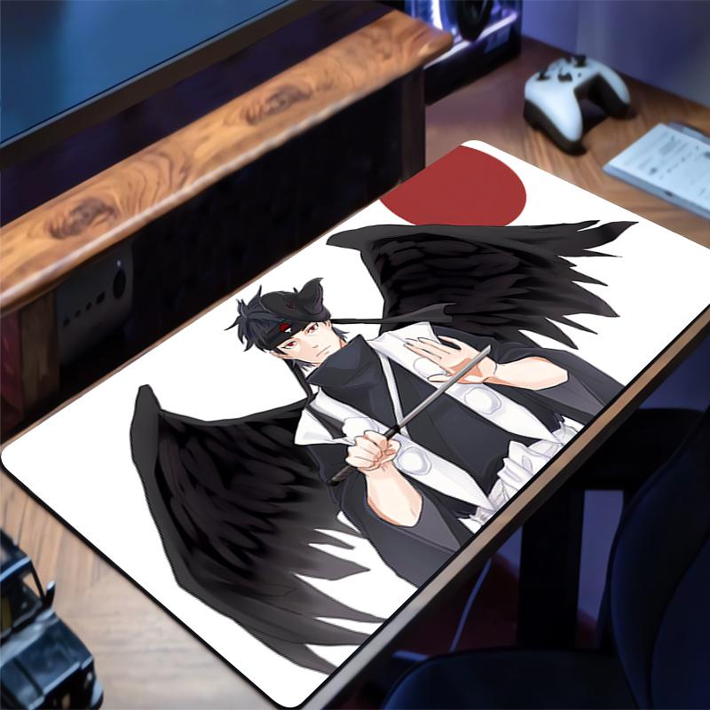 Mousepad PC Gaming Accessories Computer Cabinet Extended Mat NonSlip Mouse Pad Naruto Shisui Uchiha Anime Keyboard Pad Desk Mat