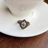 Vintage Y2k Demon Heart Zircon Adjustable Rings For Women Personality Rings Party Halloween Jewelry Accessories Gifts