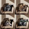 Animal Lion Roar  Throw Pillow Case For 45*45cm,55*55cm,30*30cm For Home Bedroom Decoration And Protector