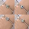 Copper Blue Stars Moon Zircon Round Twelvemonth Charm Bead Fits Bracelets Women Genuine Jewellery DoItYourself Beautiful Gifts Accessories