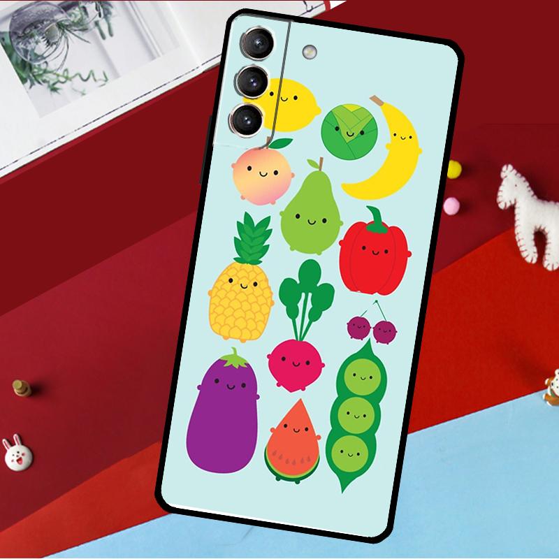Vegane Muster Hülle Für Samsung Galaxy S26 Ultra S24 S22 S23 S25 Plus S20 S21 FE S9 S10 S25 FE Handyhülle