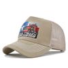 Unisex Baseball Cap Texas Embroidered Stitching Stitched Trucker Hat Mesh Hat Cap For Men Women Breathable Streetwear Summer Outdoor Trucker Cap