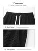 Chenille Zebra Stripe Silver Shorts: Breathable, Trendy, Loose-Fit Mid-Length for Couples