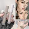 Bâton de Contour Liquide Bicolore pour Toutes les Teintures de Peau, Finition Mate, Imperméable et Résistant à la Transpiration, Correcteur Léger pour un Look Naturel