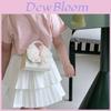 Stylish Chain Strap Children's Pearl Handbag For Boys And Girls With Adorable Bow Design