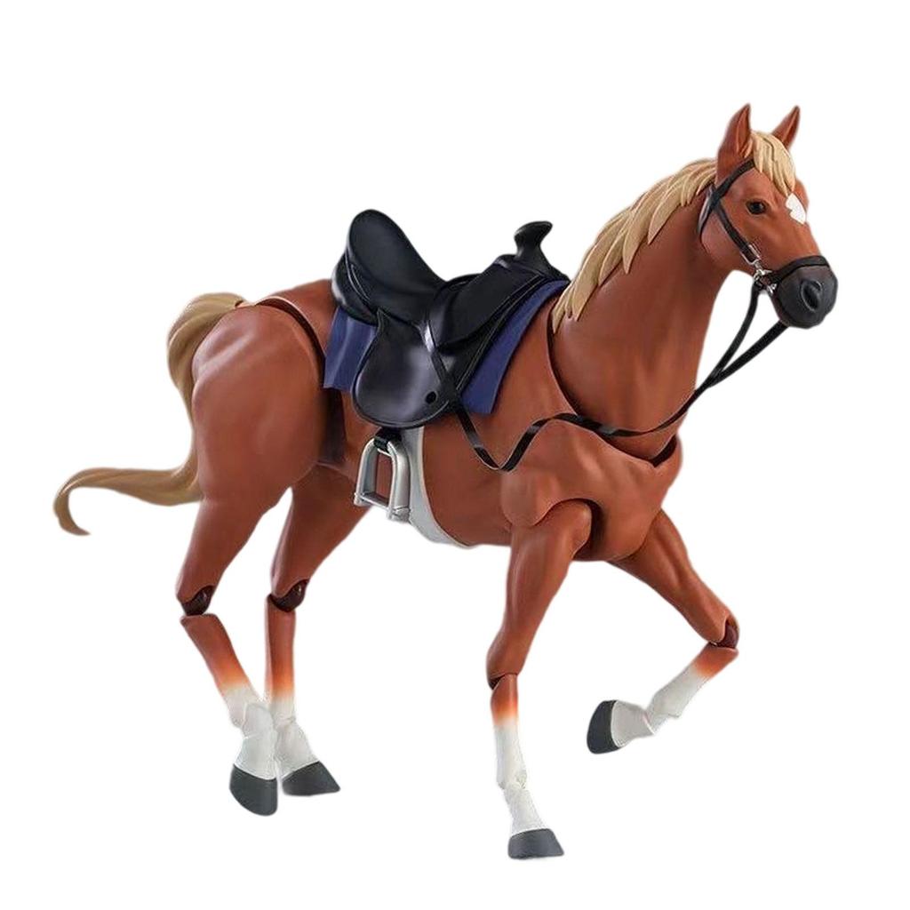 Horse Figure Model Home Decor Doll Toys Gifts Animal Toy Model Diorama Layout Sand Table Layout Decoration Miniature Scenes